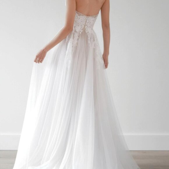 Willowby by Watters Jaislyn Wedding Gown Size 12 NEW - Picture 2 of 10